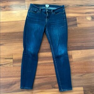 J crew toothpick Women's Blue Jeans